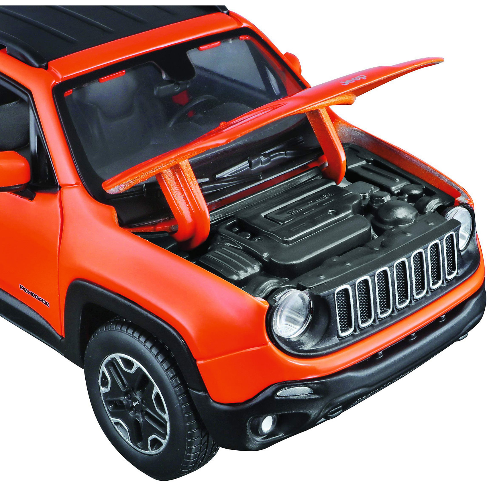 фото Машинка-конструктор maisto jeep renegade, 1:24