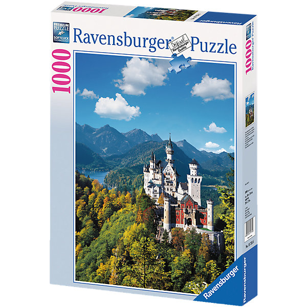 

Пазл "Замок Нойшванштайн" Ravensburger, 1000 деталей