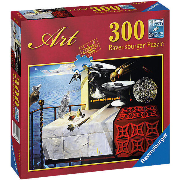 

Пазл "Дали: Живой натюрморт", 300 деталей, Ravensburger
