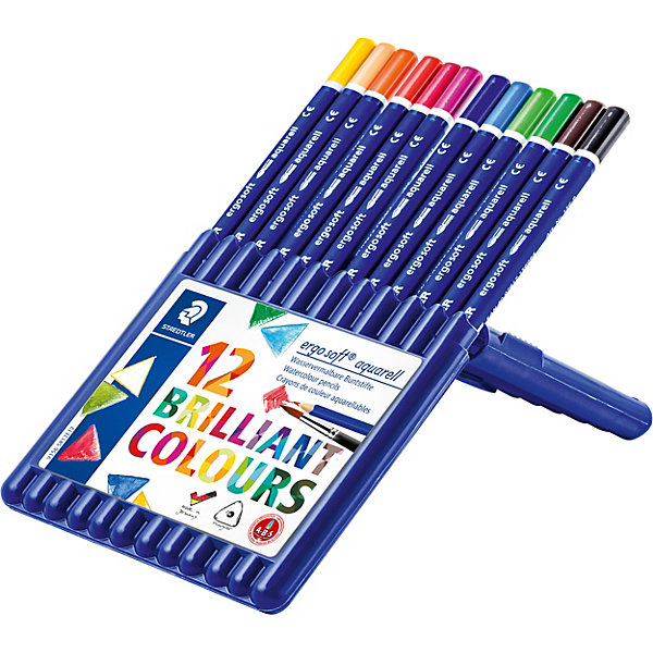 фото Акварельные карандаши Ergosoft, 12 цв. Staedtler