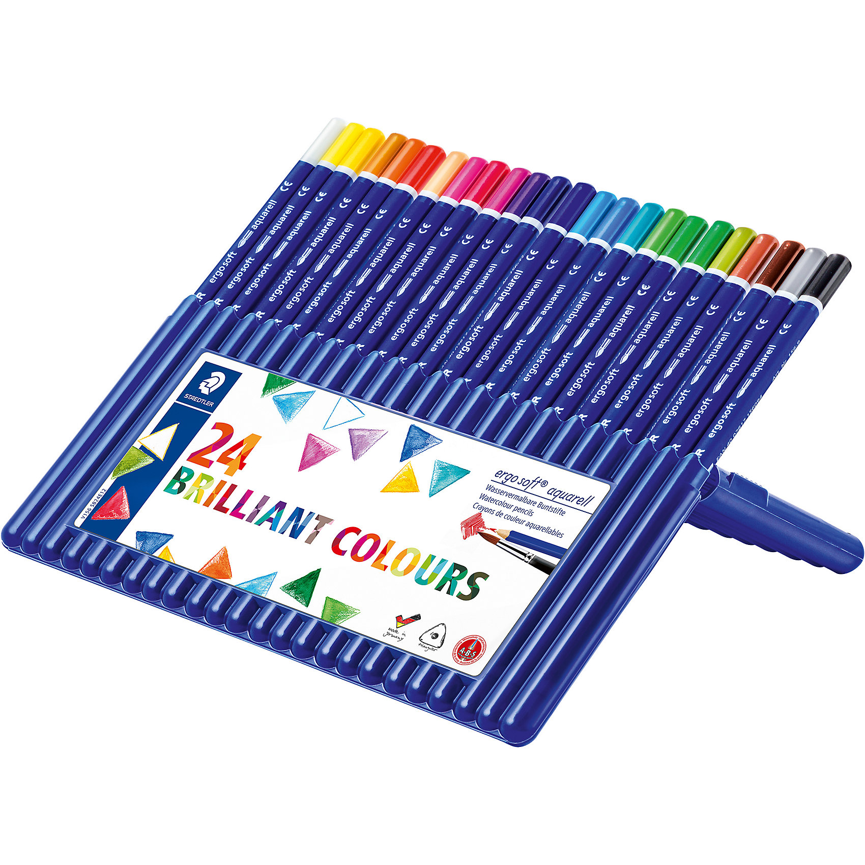 фото Акварельные карандаши Ergosoft, 24 цв. Staedtler