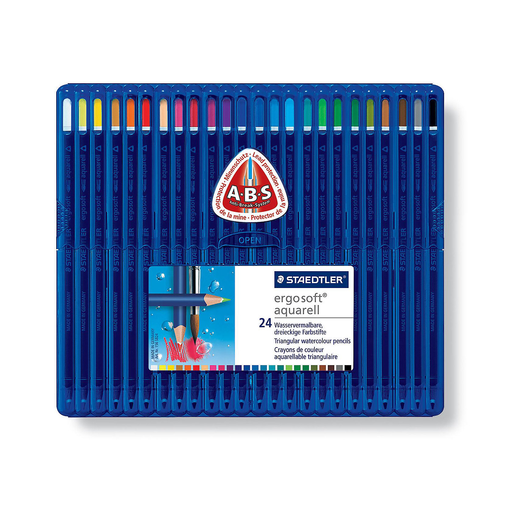 фото Акварельные карандаши Ergosoft, 24 цв. Staedtler