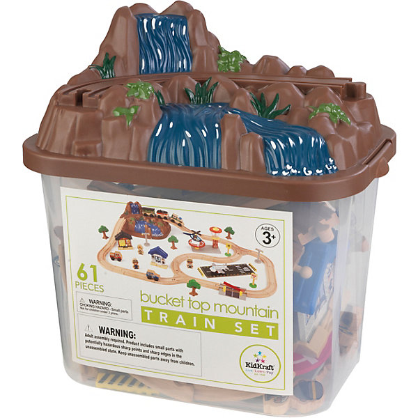 

Железная дорога KidKraft "Горная вершина", 61 элемент