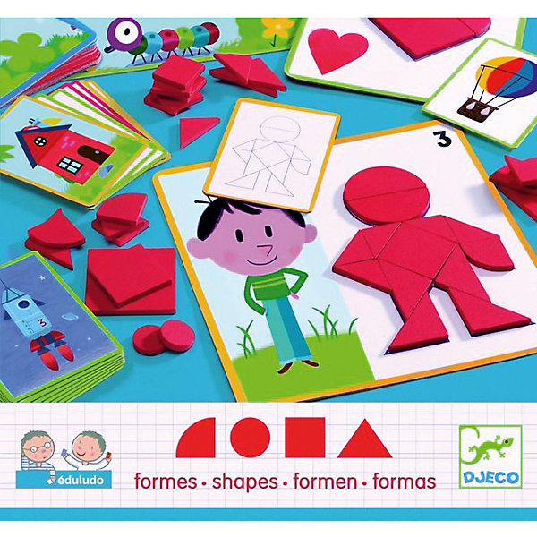 

Игра Eduludo "Фигуры", DJECO