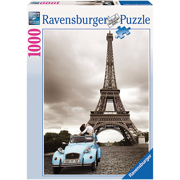 

Пазл "Романтический Париж" Ravensburger, 1000 деталей