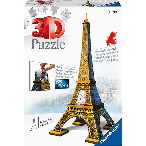 

3D пазл Ravensburger "Эйфелева башня, 3D пазл Ravensburger "Эйфелева башня"