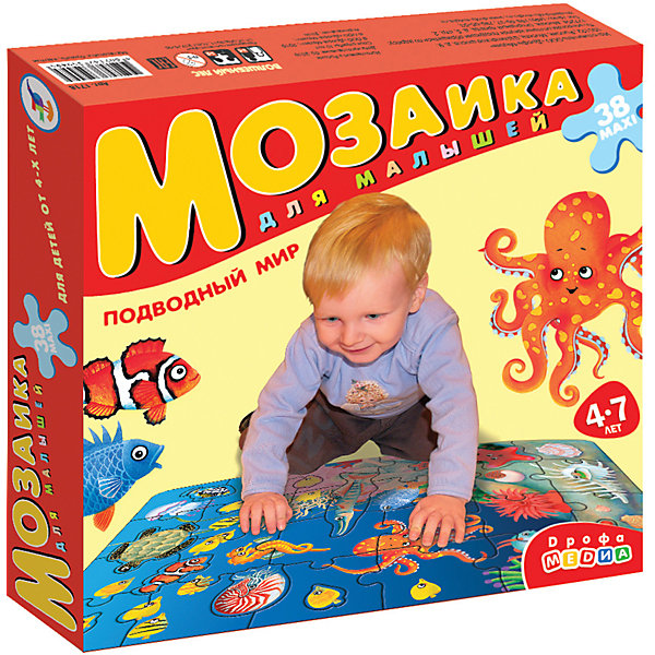 

Мозаика для малышей "Подводный мир", Дрофа-Медиа