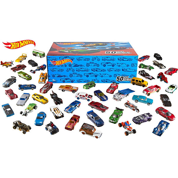 

Набор машинок Hot Wheels, 50 шт