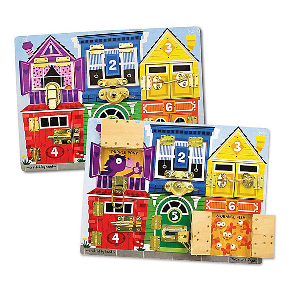 

Доска с задвижками, Melissa & Doug