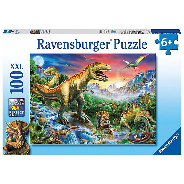 Пазл Ravensburger XXL: у динозавров, 100 элементов 2414749