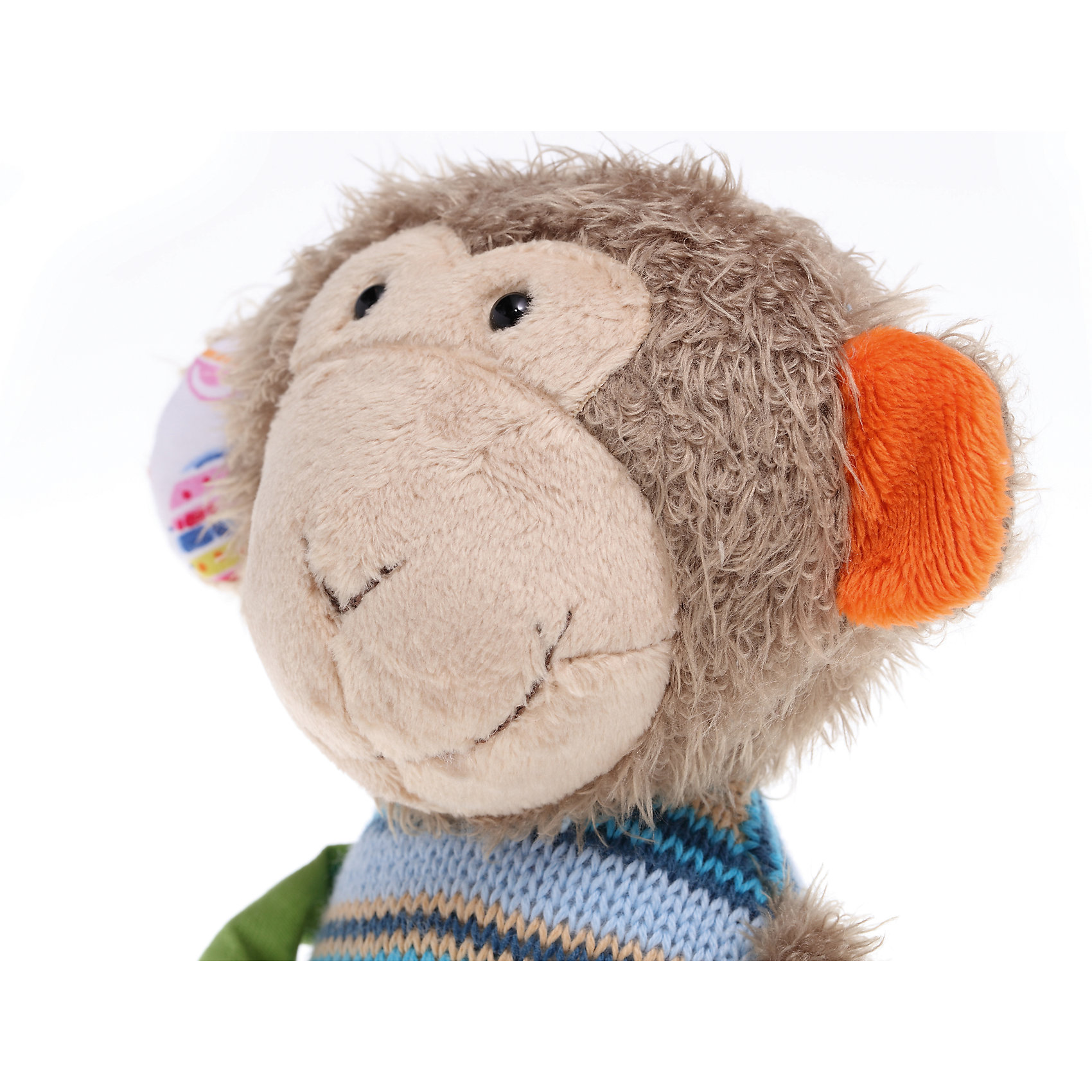 фото Мягкая игрушка sigikid, обезьянка лоскутки, 35 см