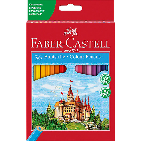 

Карандаши цветные Faber-Castell, 36 цветов