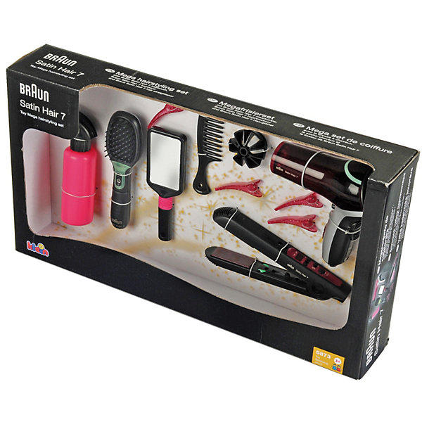 

Игровой набор Klein Набор стилиста Satin Hair 7, 10 предметов