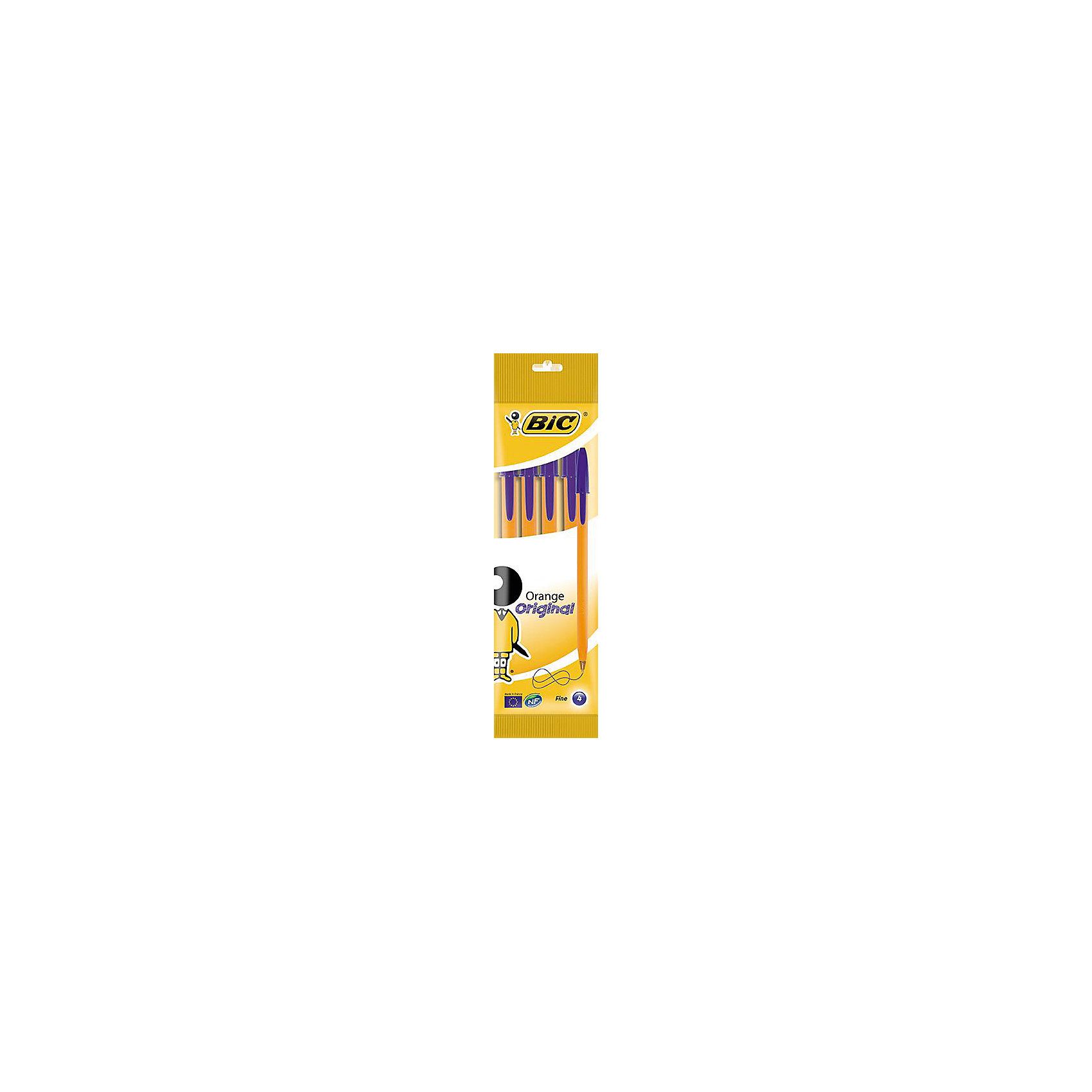 

BIC Ручка Оранж синяя 4 шт. в упаковке