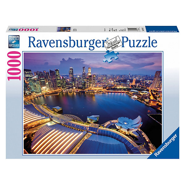 

Пазл "Небоскребы Сингапура" Ravensburger, 1000 деталей