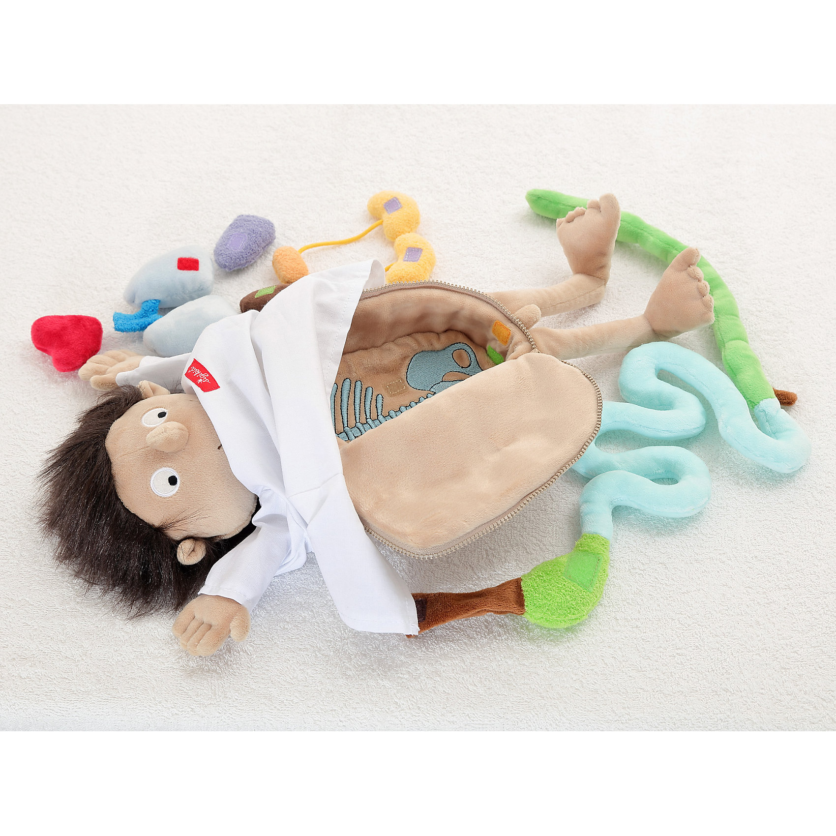 фото Развивающая мягконабивная игрушка sigikid, пациент, 44 см