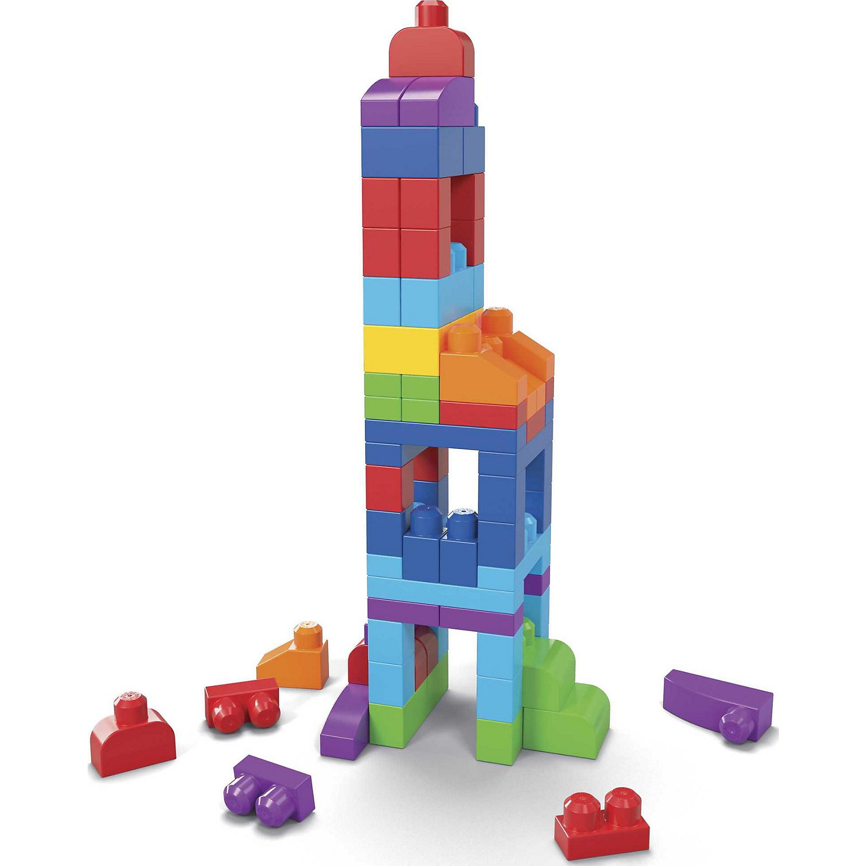 фото Конструктор Mega Blocks First Builders, 80 деталей Mega bloks