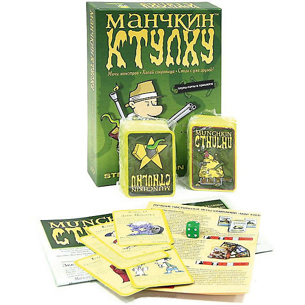 

Настольная игра Hobby World Манчкин Ктулху, 2-е издание