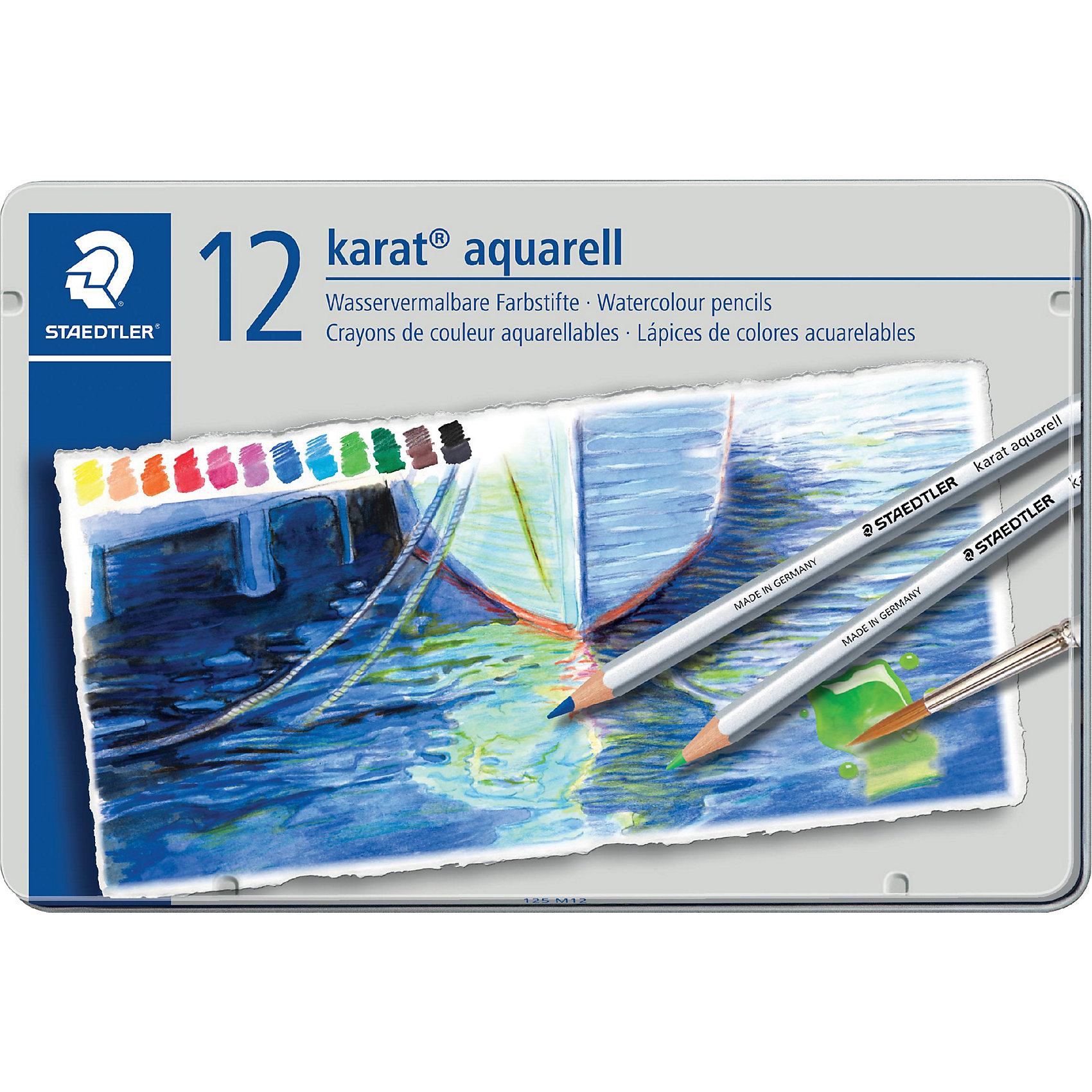 фото Staedtler Карандаши акварельные KaratAquarell 12 цв.