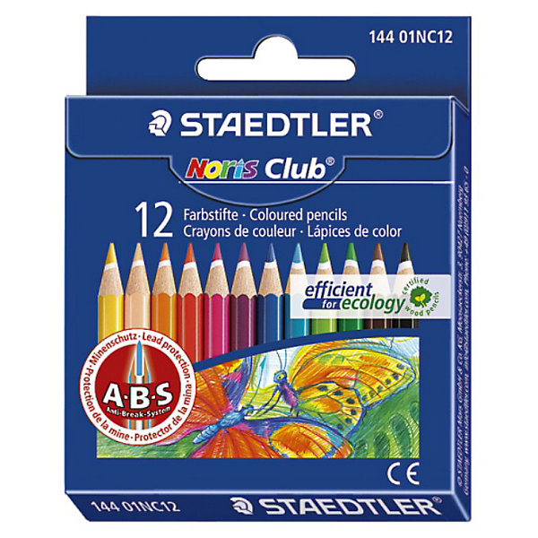 

Staedtler Карандаши цветные NorisClub144, 12 цв.