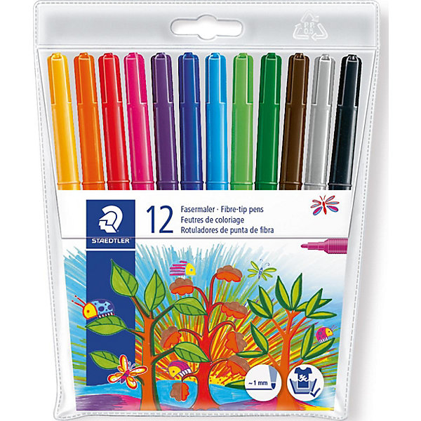 

Staedtler Фломастеры NorisClub 12 цв.