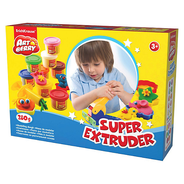 

Игровой набор Super Extruder Playset, Artberry, 8 цв