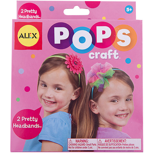 

Набор для творчества POPS CRAFT "Укрась свой ободок" ALEX