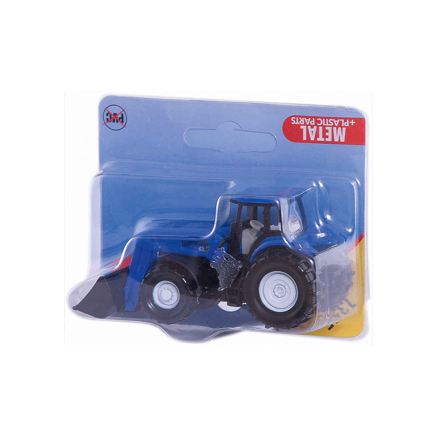 фото Трактор New Holland, синий (1:72), SIKU