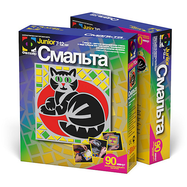

Кошечка. Смальта. Фантазер