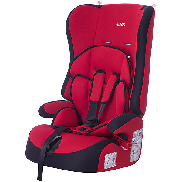 

Автокресло Siger Прайм, 9-36 кг, красный