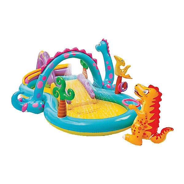 

Надувной игровой центр-бассейн Intex "Динолэнд", 57135NP, Разноцветный