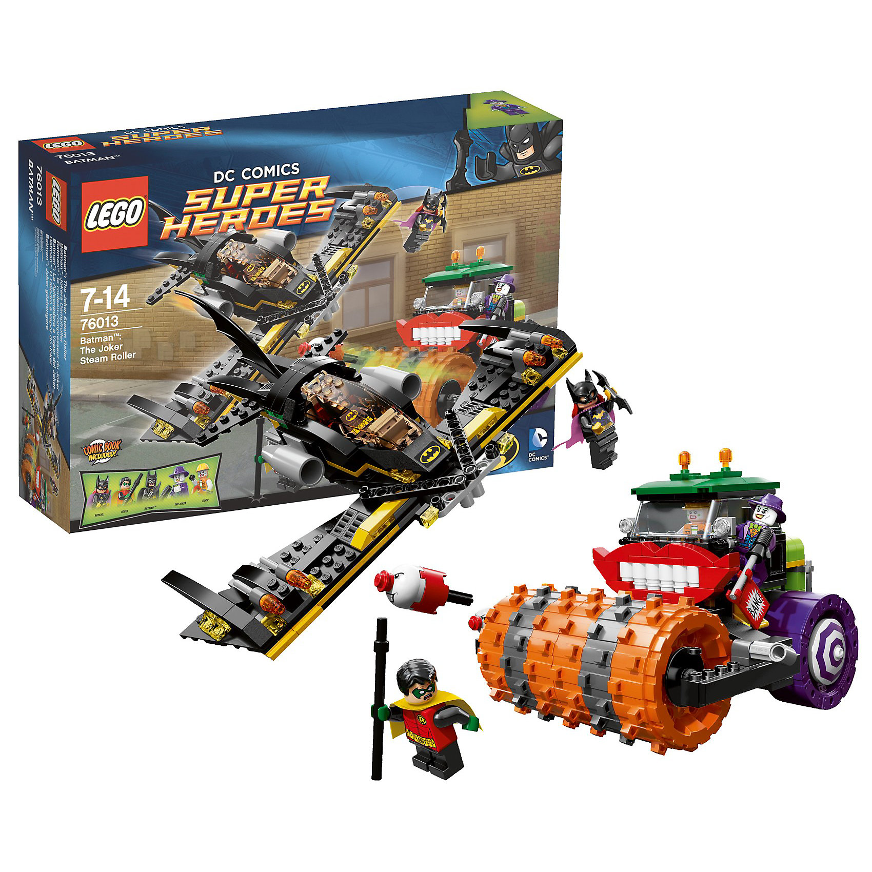 76013 batman the joker steam roller фото 43