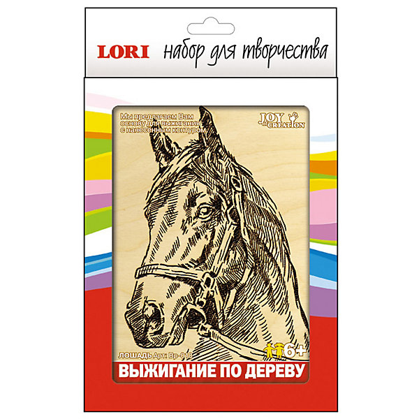 

Выжигание в рамке "Лошадь", LORI