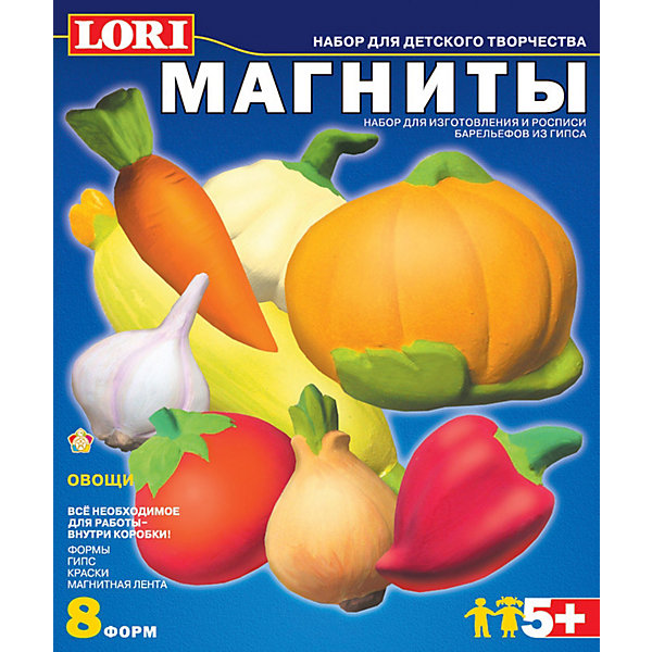 

Фигурки на магнитах "Овощи", LORI