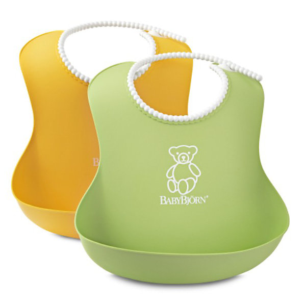 

Комплект из 2 нагрудников BabyBjorn, жёлтый/зеленый
