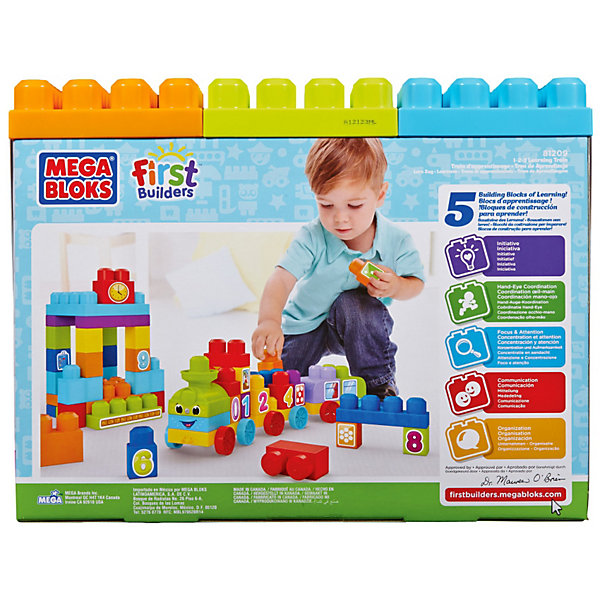 

Конструктор "Обучающий паровозик", MEGA BLOKS