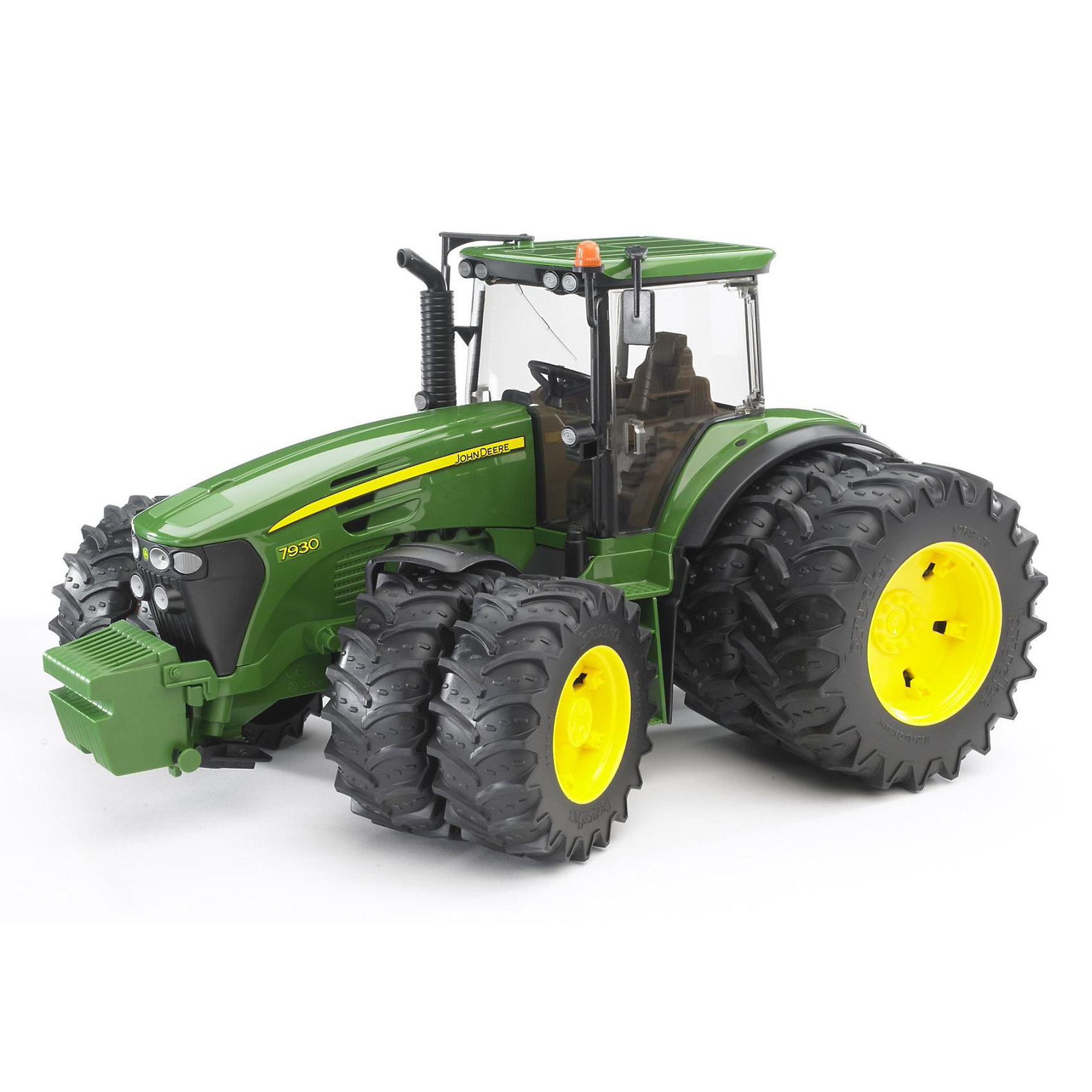 Трактор John Deere с двойными колёсами, Bruder 3481412