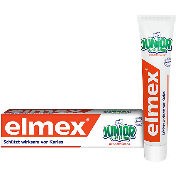

Зубная паста Elmex Junior детская, 6-12 лет, 75 мл
