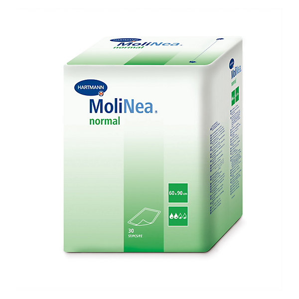 

Детские впитывающие пеленки MoliNea Normal, 60х90 см., 30 шт