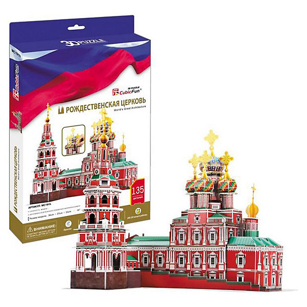 

Пазл 3D "Рождественская церковь (Россия)", CubicFun