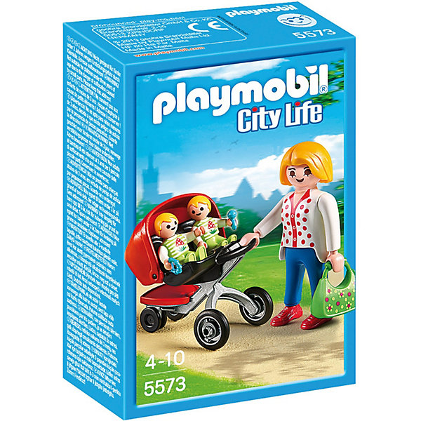 

Детский сад: Мама с близнецами в коляске, PLAYMOBIL