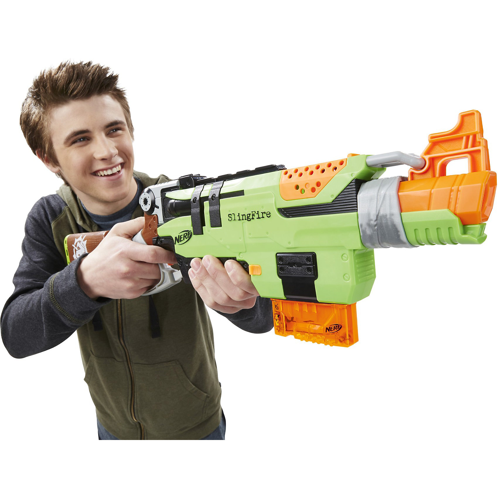 фото Бластер Nerf Zombie Strike Slingfire Hasbro