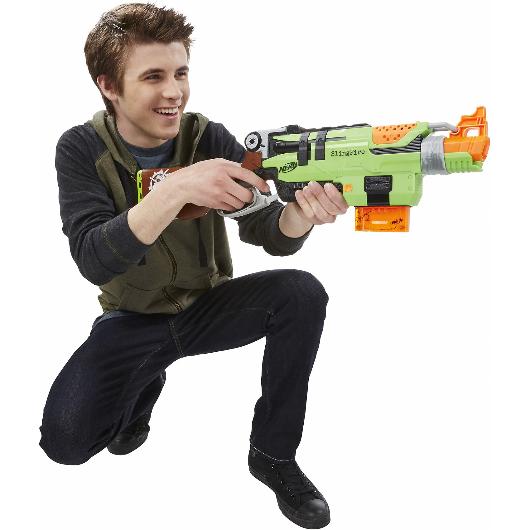 фото Бластер Nerf Zombie Strike Slingfire Hasbro