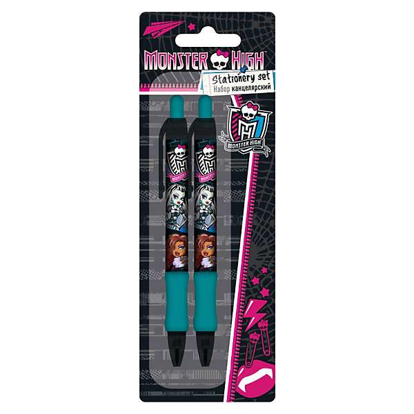 

Набор: ручка синяя, карандаш механический, Monster High