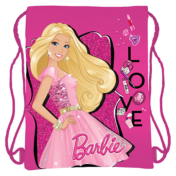 

Сумка-рюкзак для обуви, Barbie