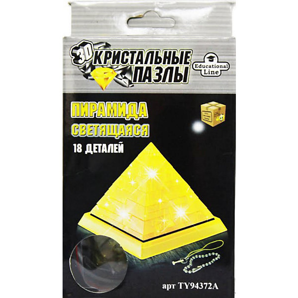 Кристаллический пазл 3D Пирамида, CreativeStudio Educational Line 3588196