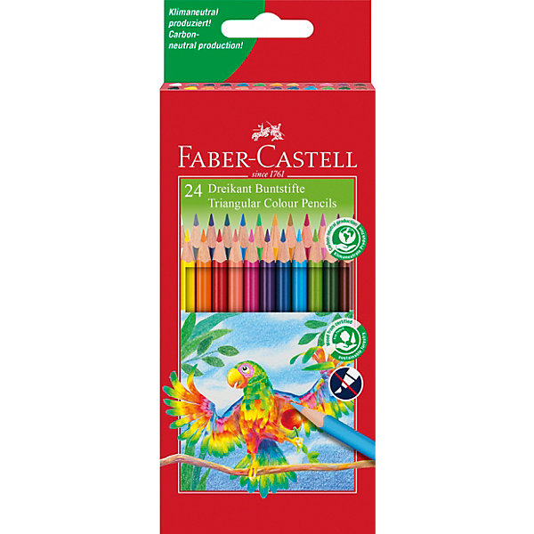 

Цветные карандаши Faber-Castell, 24 цвета