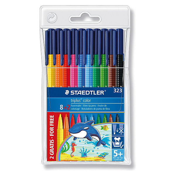 

Фломастеры Staedtler Triplus Сolor, 8 цв.