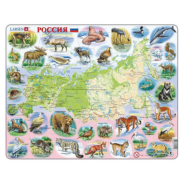 

Пазл Larsen "Россия", 100 элементов