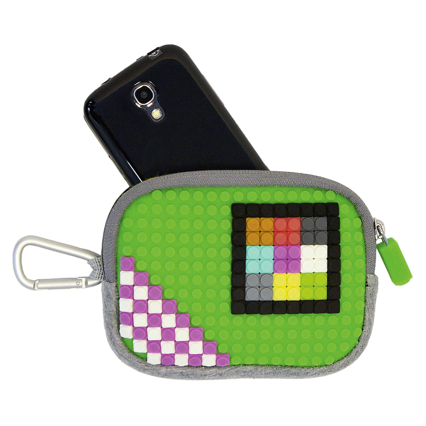 фото Маленькая пиксельная сумочка Pixel Cotton Pouch WY-B006 , серый Upixel